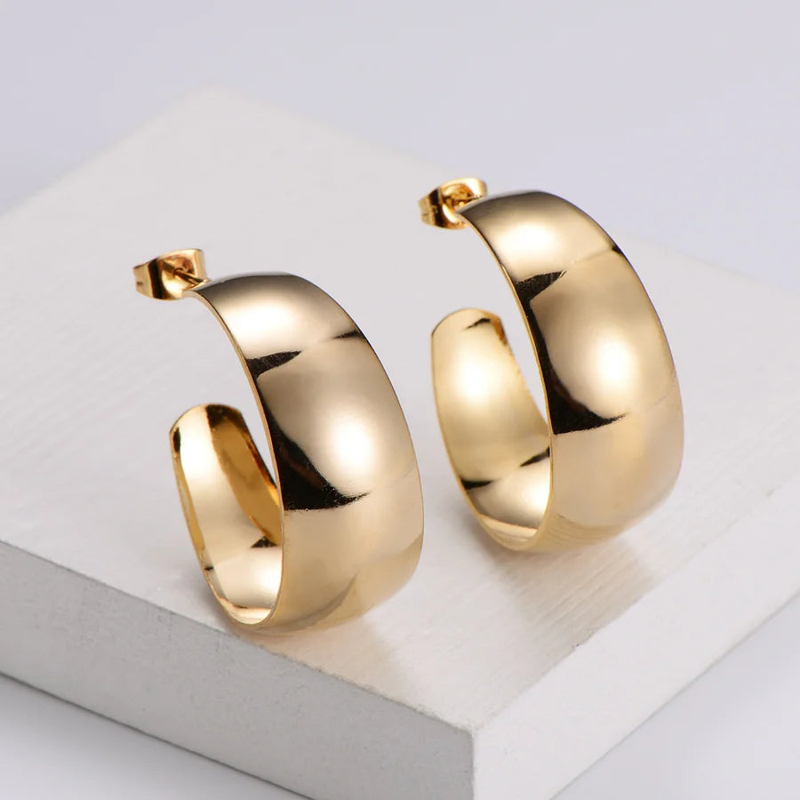 Pure Glow Hoops